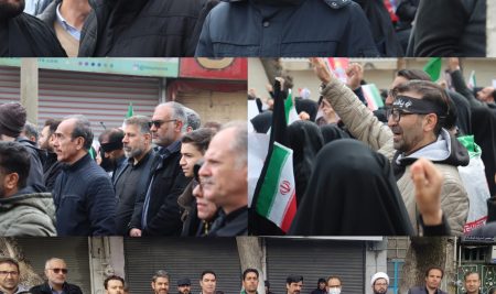 حضور فرهیختگان دانشگاه در راهپیمایی با شکوه روز قدس